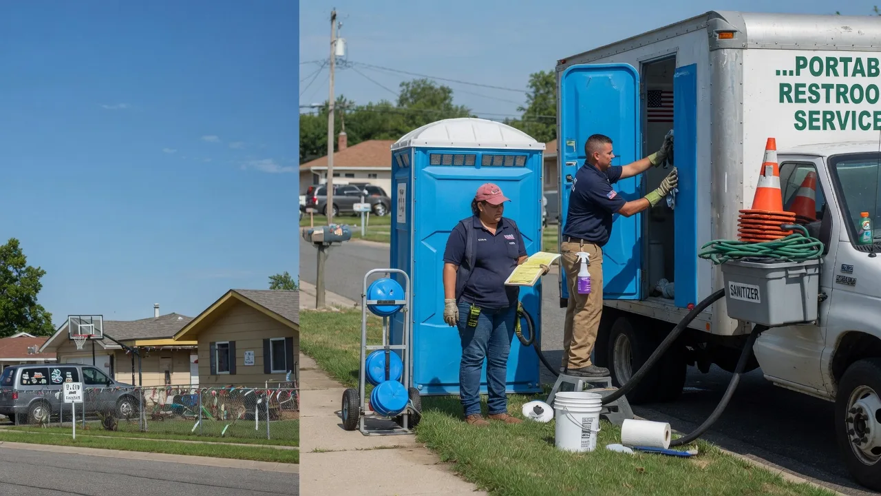 Portable Toilet Rental in Woodstock, MD near me
